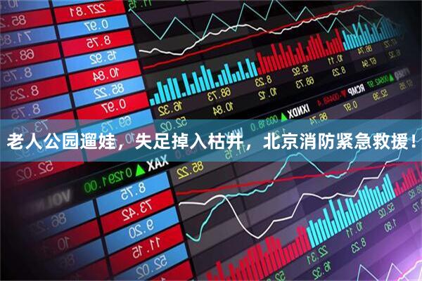 老人公园遛娃，失足掉入枯井，北京消防紧急救援！